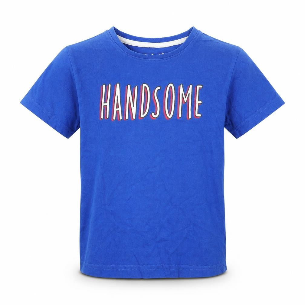 Rebel by Primark Boys Blue   Basic T-Shirt Size 6-7 Years