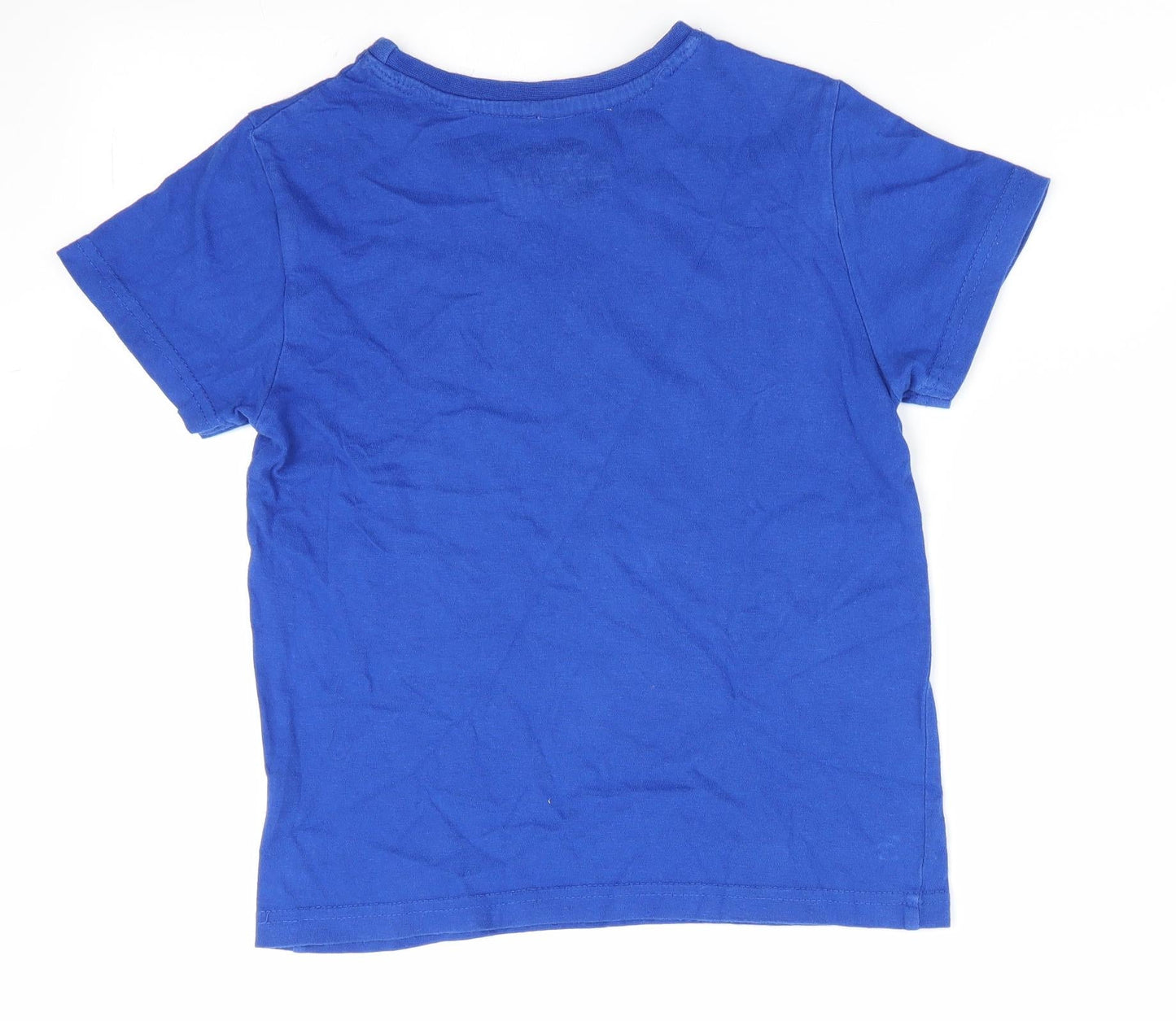 Rebel by Primark Boys Blue   Basic T-Shirt Size 6-7 Years