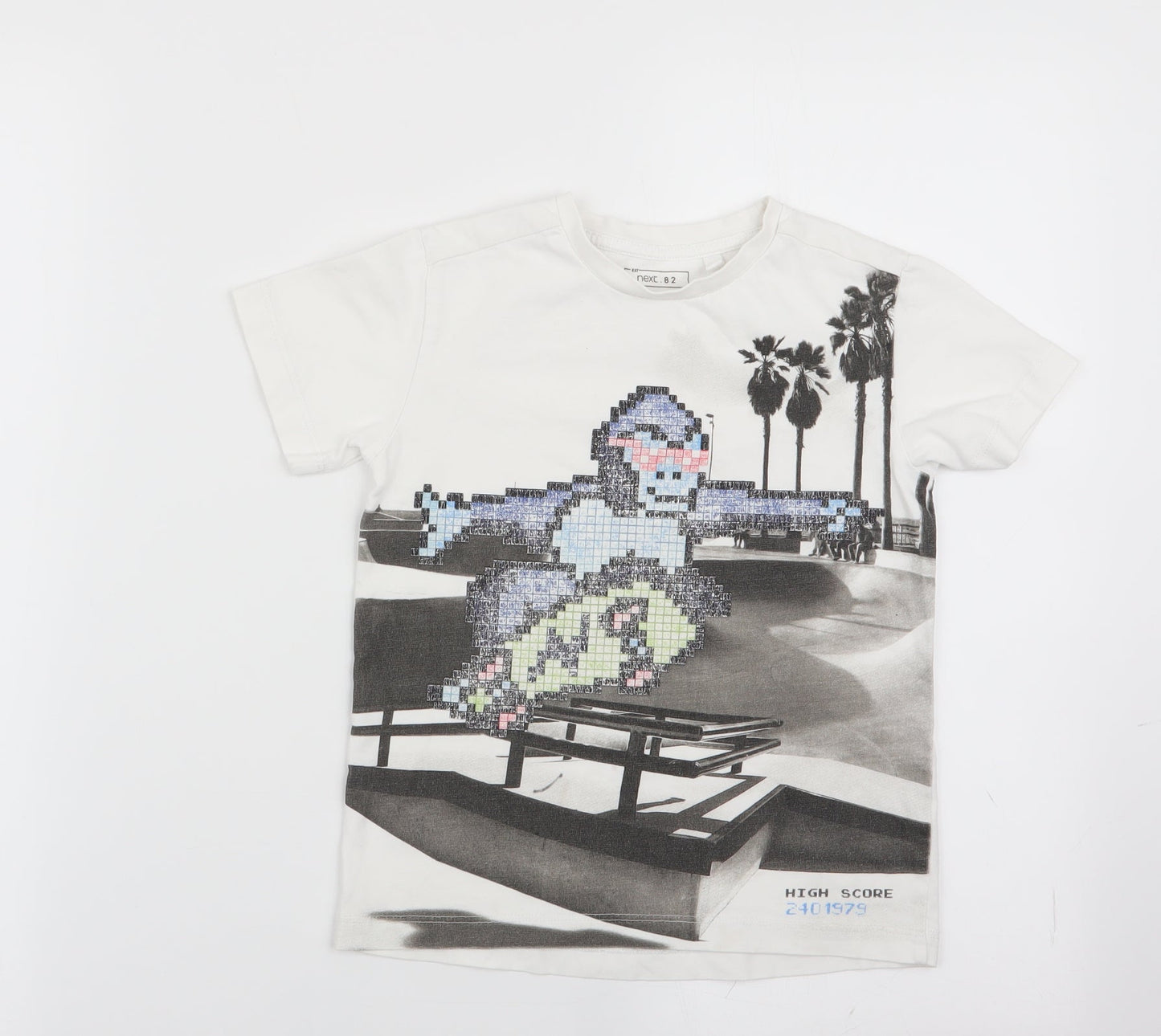 NEXT Boys White   Basic T-Shirt