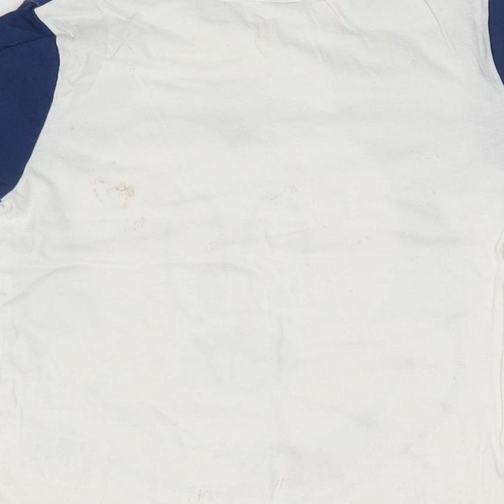 H&M Boys White   Basic T-Shirt Size 5-6 Years