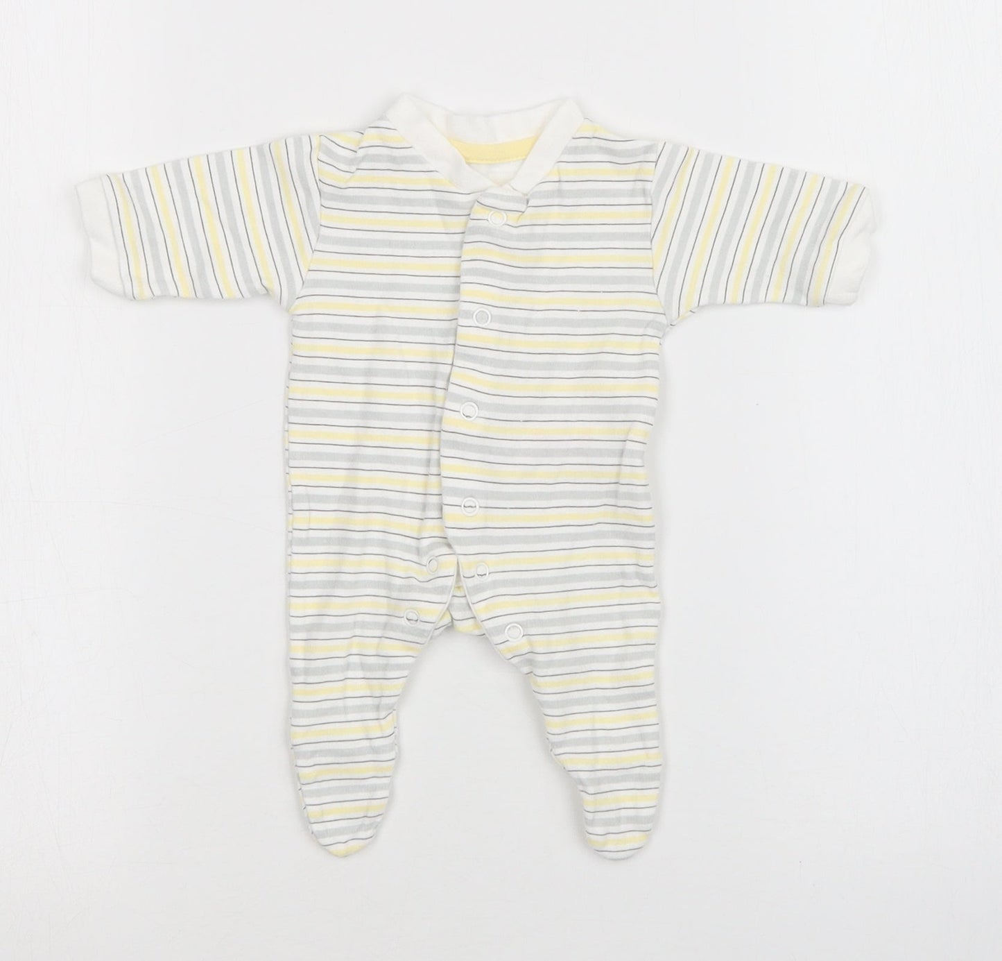 EARLY DAYS Baby Multicoloured Striped  Babygrow One-Piece Size Newborn