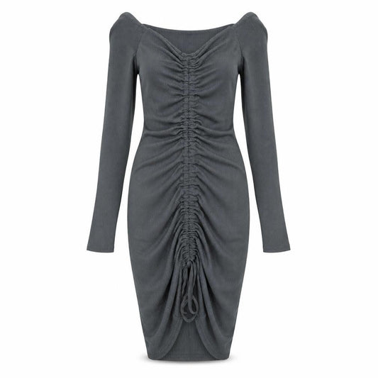 PRETTYLITTLETHING Womens Grey   Bodycon  Size 6