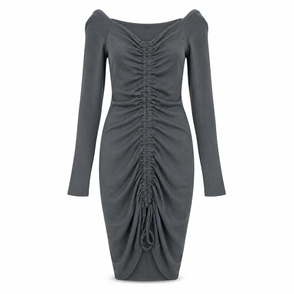 PRETTYLITTLETHING Womens Grey   Bodycon  Size 6