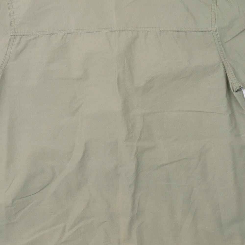 Hawkshead Mens Beige    Button-Up Size M