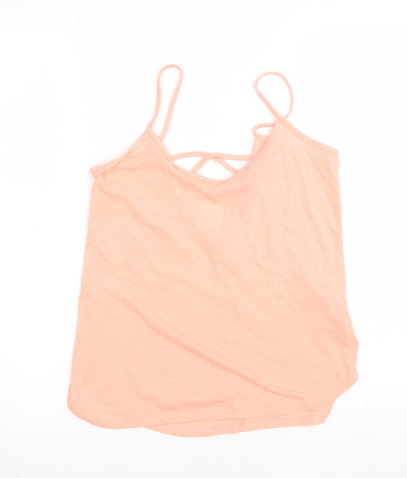 New ok Womens Orange   Basic Tank Size 8