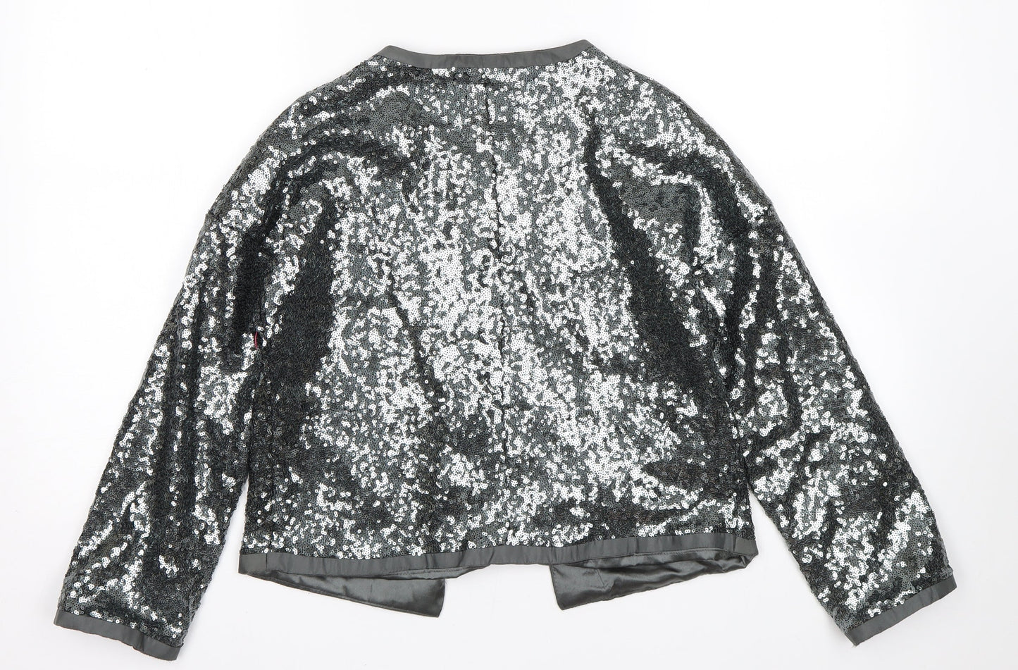 Nutmeg Girls Green   Wrap Jumper Size 12-13 Years