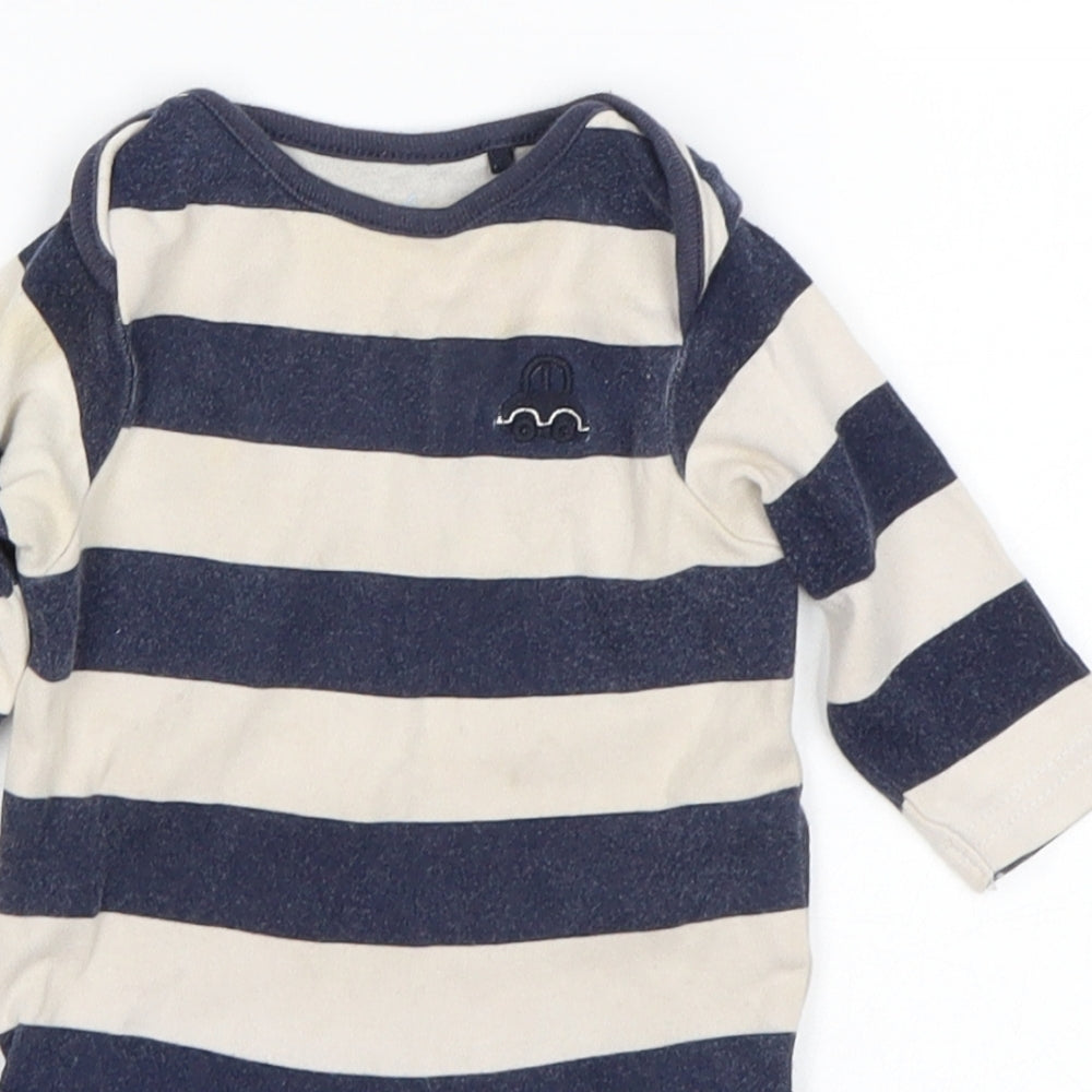 NEXT Boys Multicoloured Striped  Leotard One-Piece Size 0-3 Months