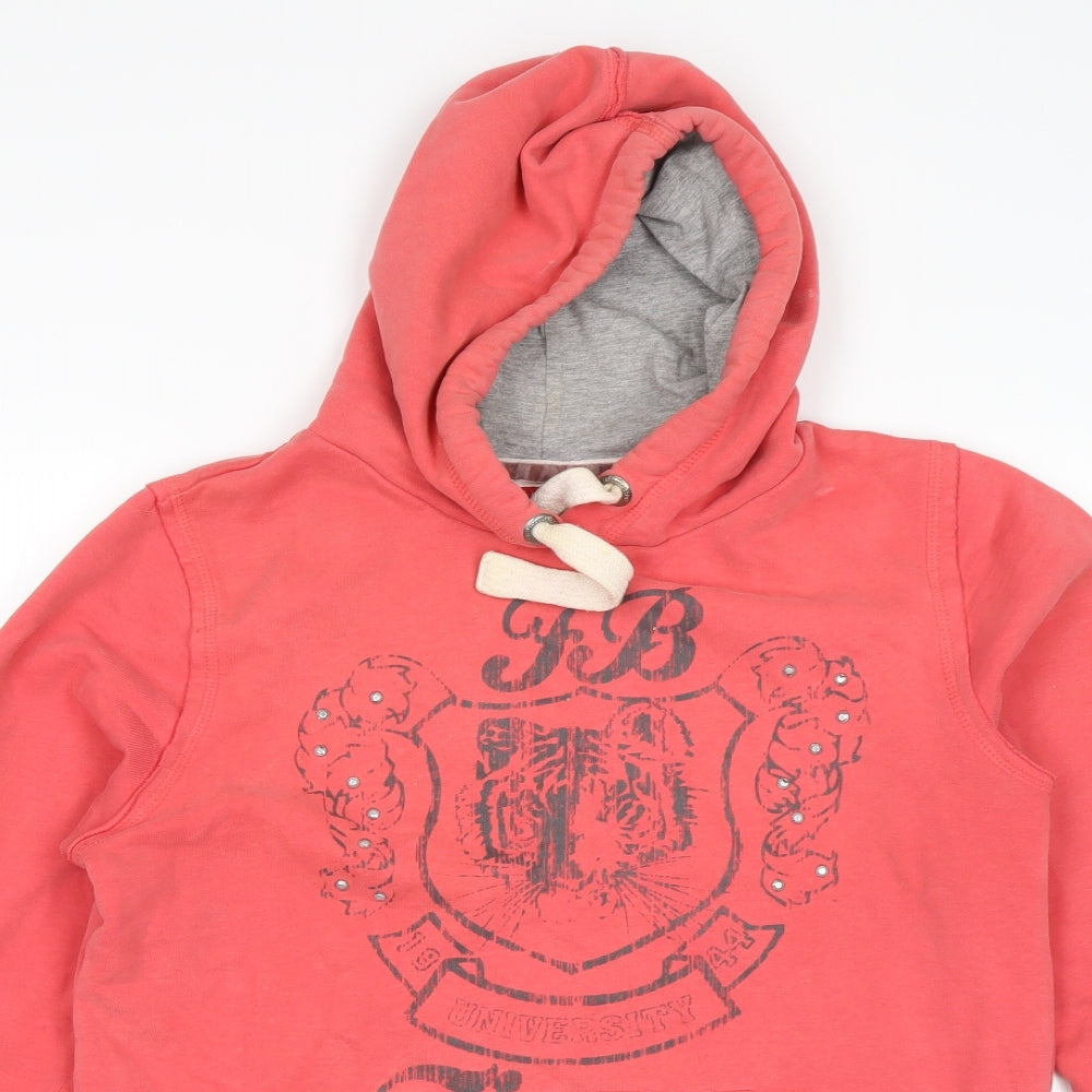 Fred in boston Womens Red   Pullover Hoodie Size L