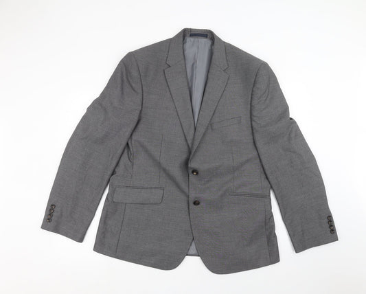Marks and Spencer Mens Grey   Jacket Suit Jacket Size M