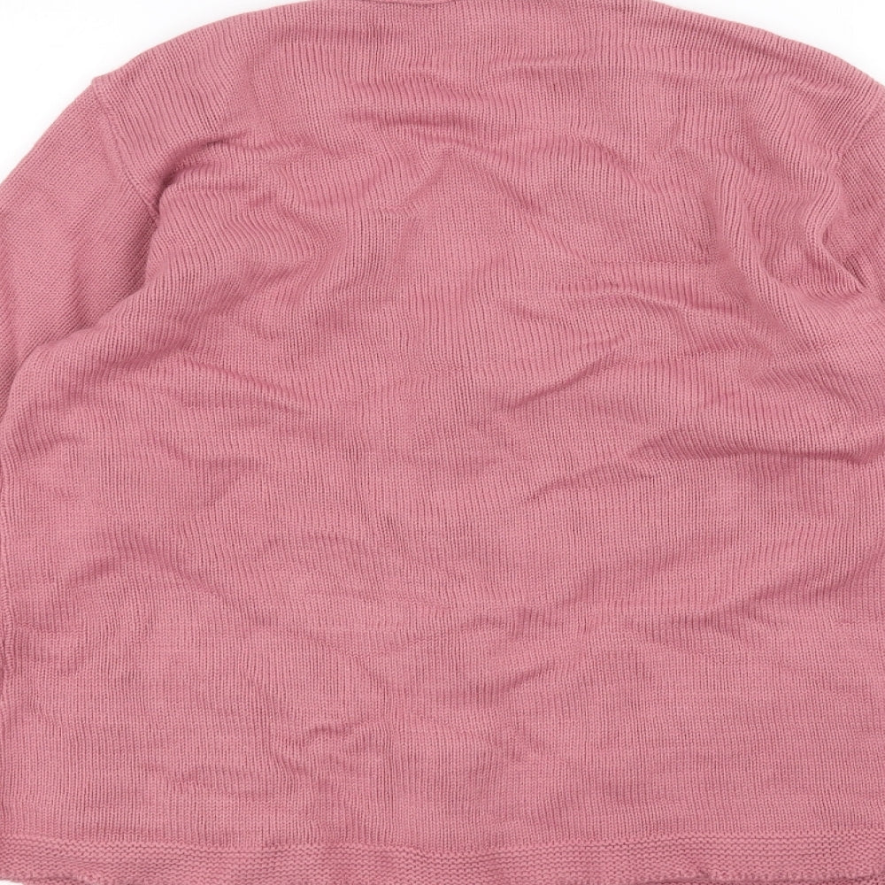 Florida Womens Pink   Cardigan Jumper Size S
