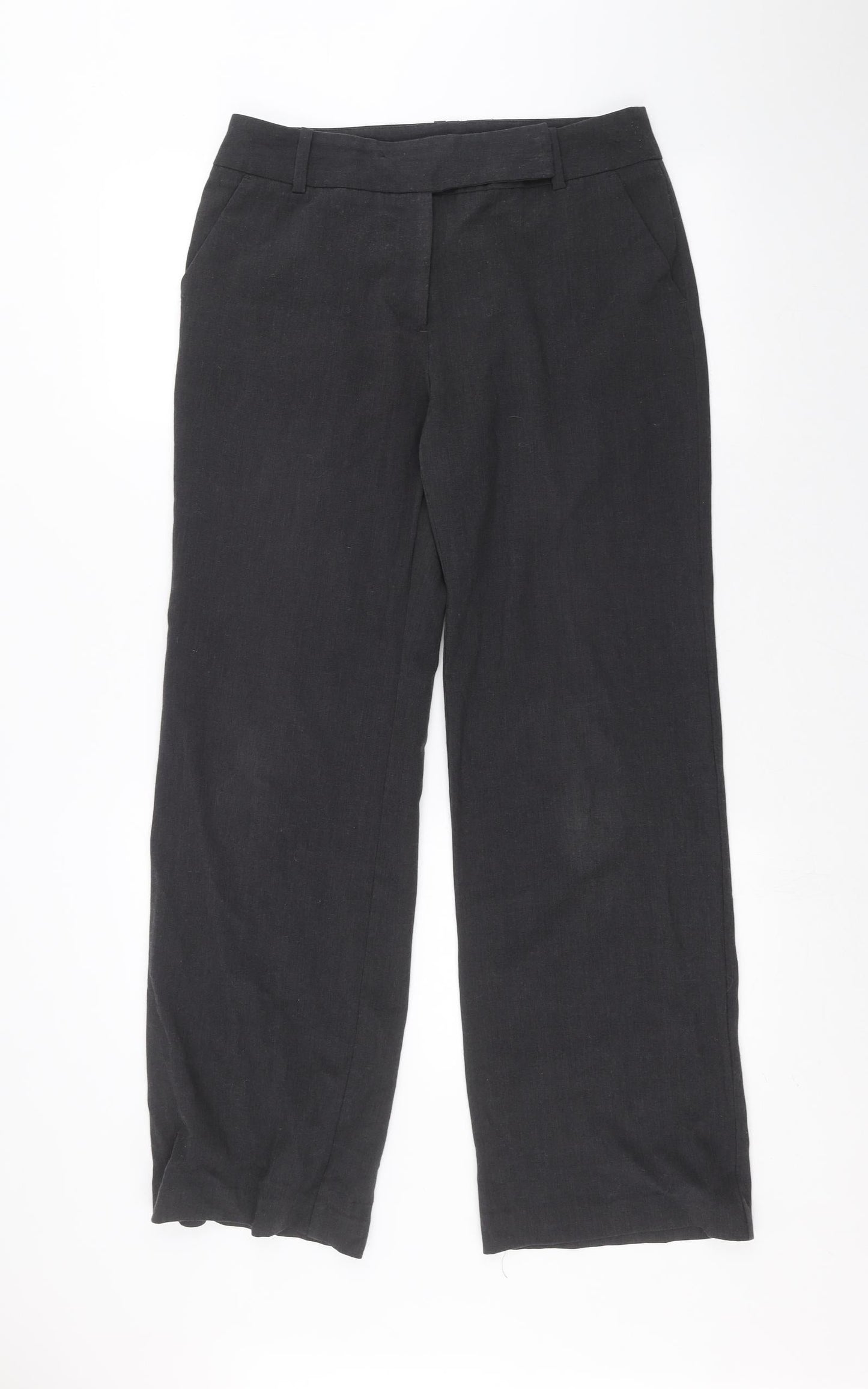 Ignite Womens Black   Trousers  Size 10 L28 in