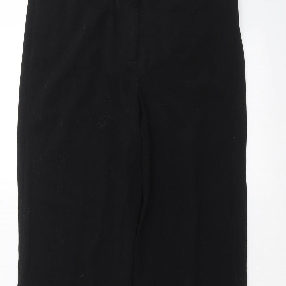 Now Womens Black   Trousers  Size 10 L28 in