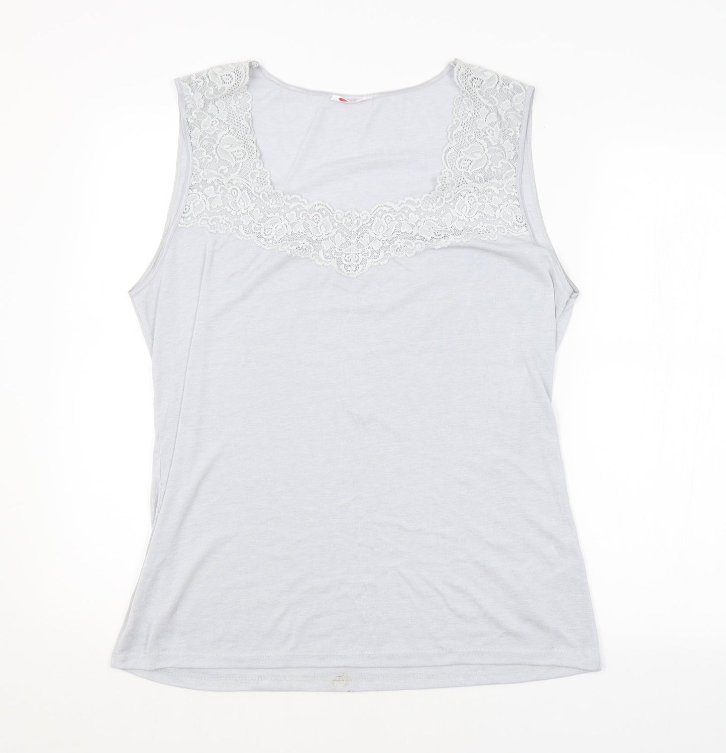 Damart Womens Grey   Basic Tank Size XL