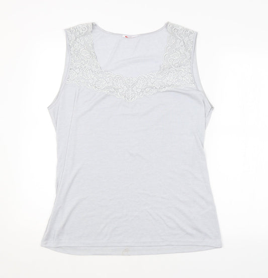 Damart Womens Grey   Basic Tank Size XL
