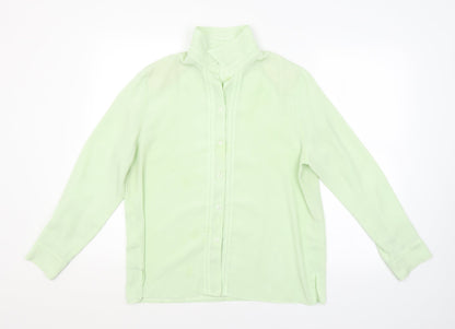 Preworn Womens Green   Basic Button-Up Size 16