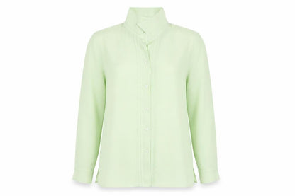 Preworn Womens Green   Basic Button-Up Size 16