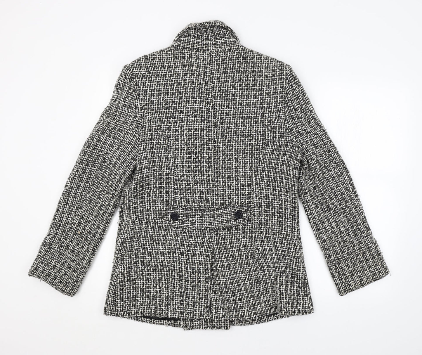 YAZZ Womens Grey   Pea Coat Coat Size 12