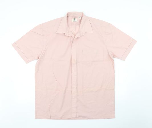 GF Collection Mens Pink    Button-Up Size XL