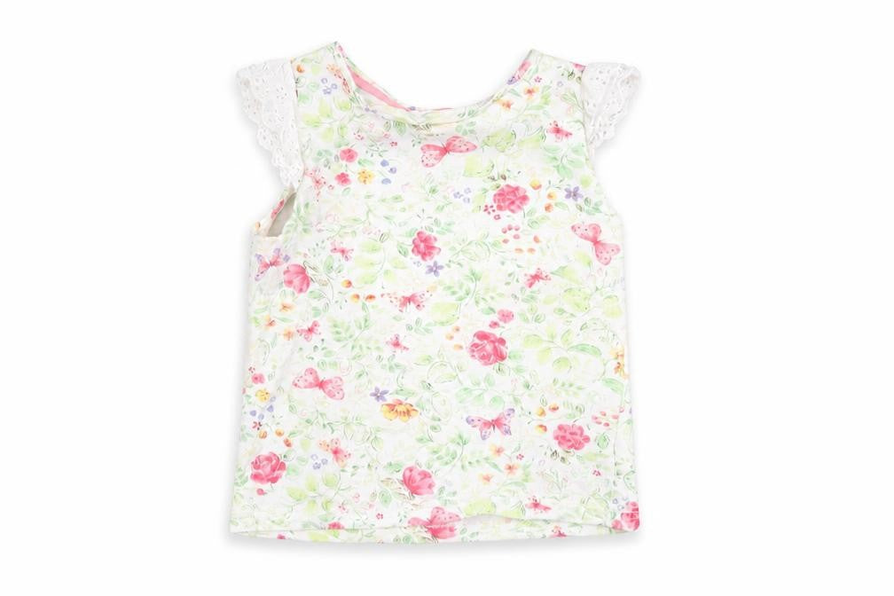 Mothercare  Multicoloured Floral  Basic T-Shirt Size 18-24 Months