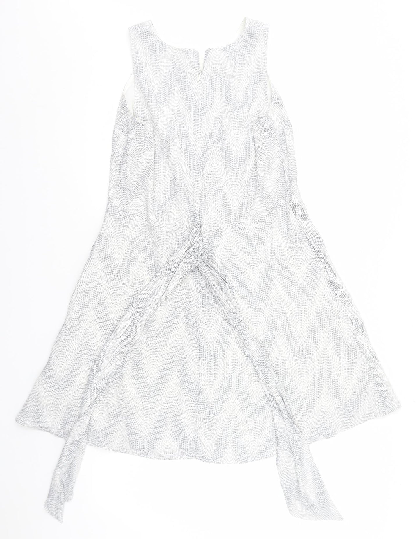Gap Womens Grey Striped  A-Line  Size S