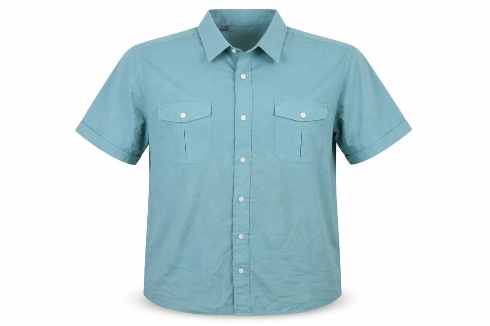 Premier Mens Grey    Button-Up Size L