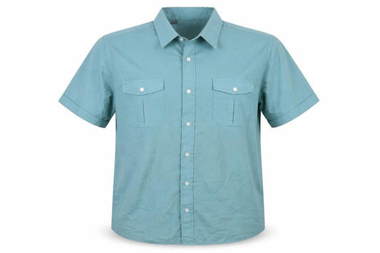 Premier Mens Grey    Button-Up Size L