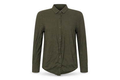 River Island Womens Green   Basic Button-Up Size S