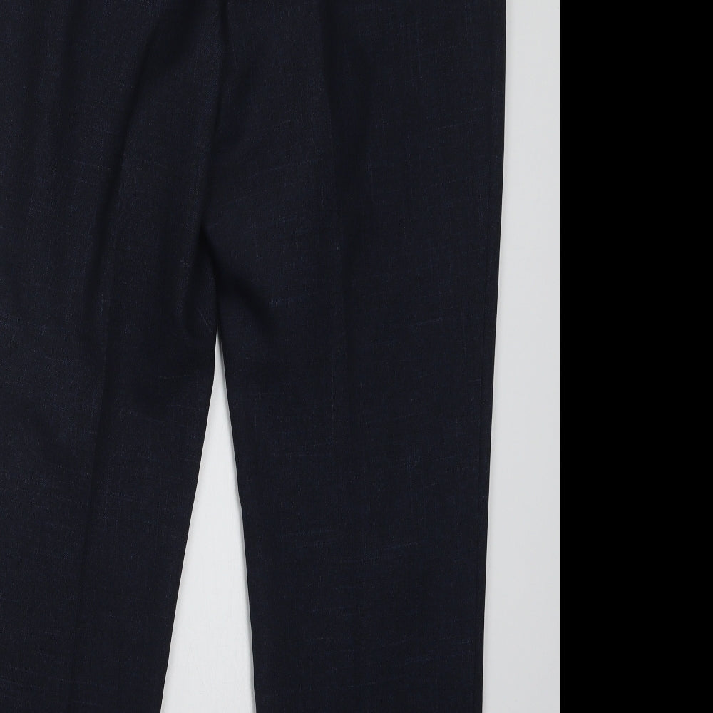 Marks and Spencer Womens Blue   Trousers  Size 14 L28 in