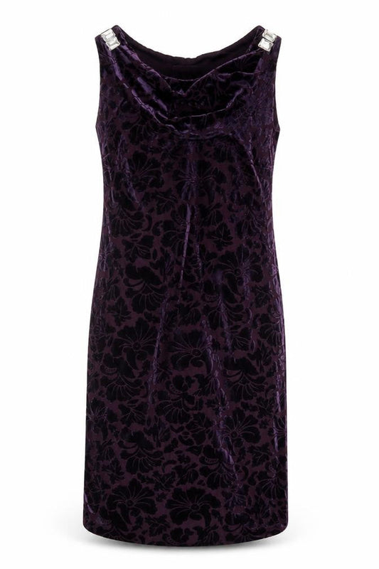 Bonmarché Womens Purple T-Shirt Dress Size 14