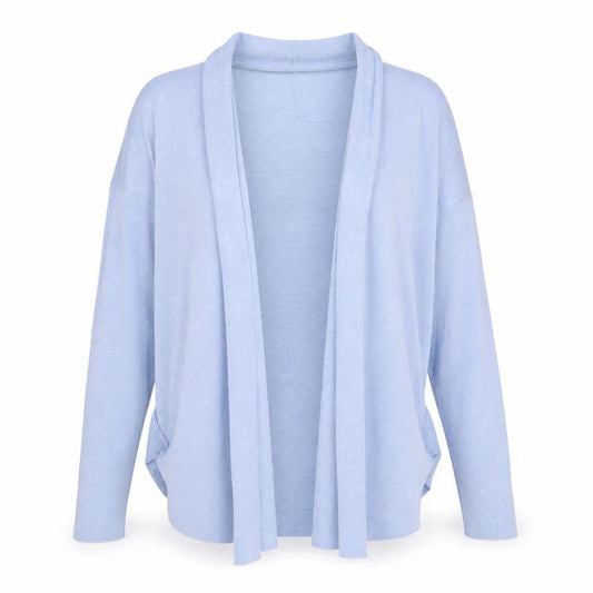 Nutmeg Womens Blue  Knit Cardigan Jumper Size 8