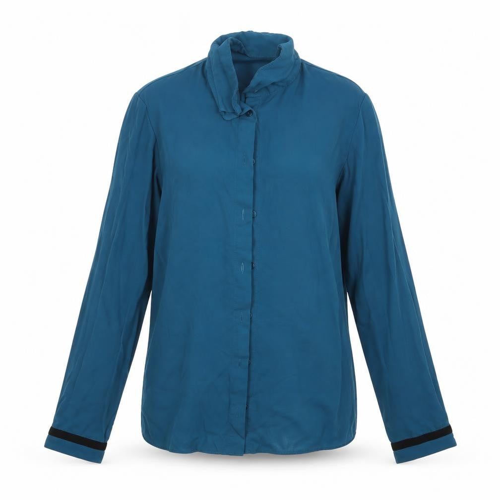 Primark Womens Blue   Basic Button-Up Size 4