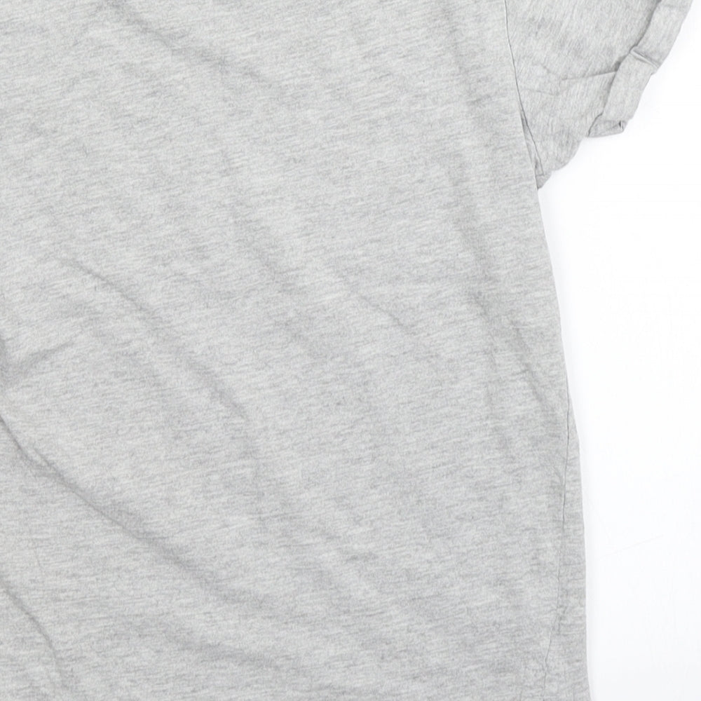 George Boys Grey   Basic T-Shirt Size 6-7 Years