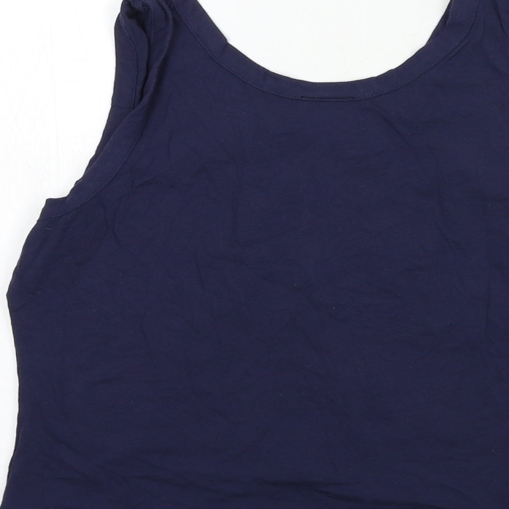 NX Womens Blue   Basic Tank Size 16