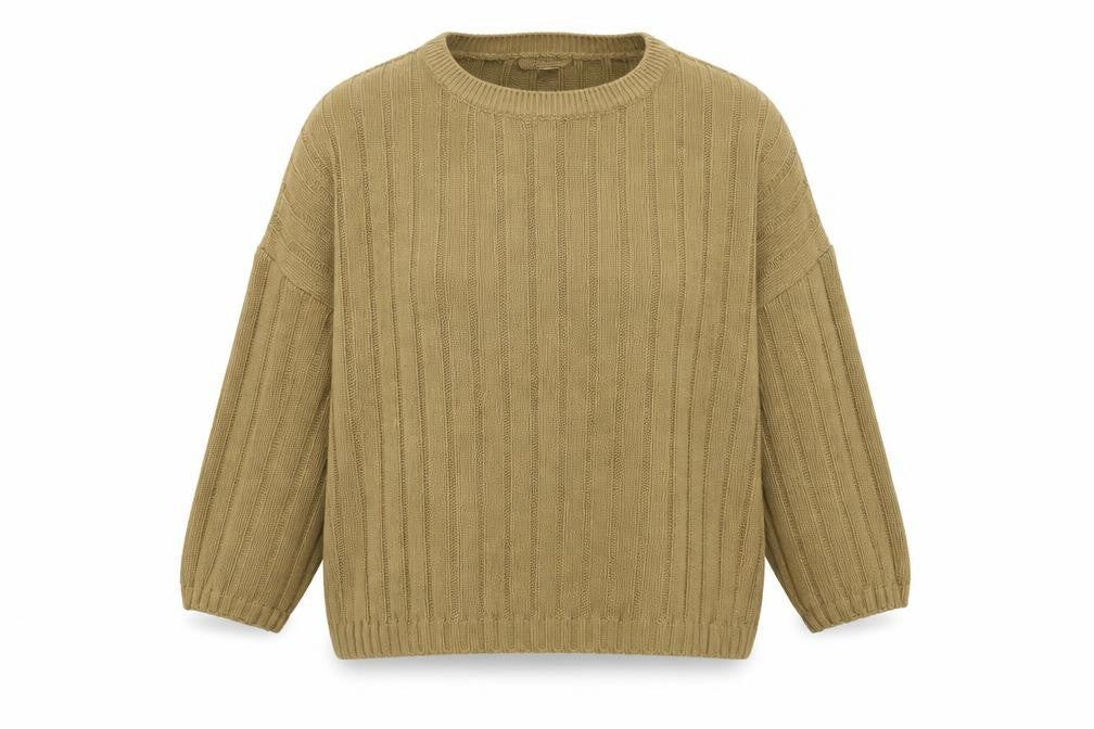 Papaya Womens Brown  Knit Pullover Jumper Size 14