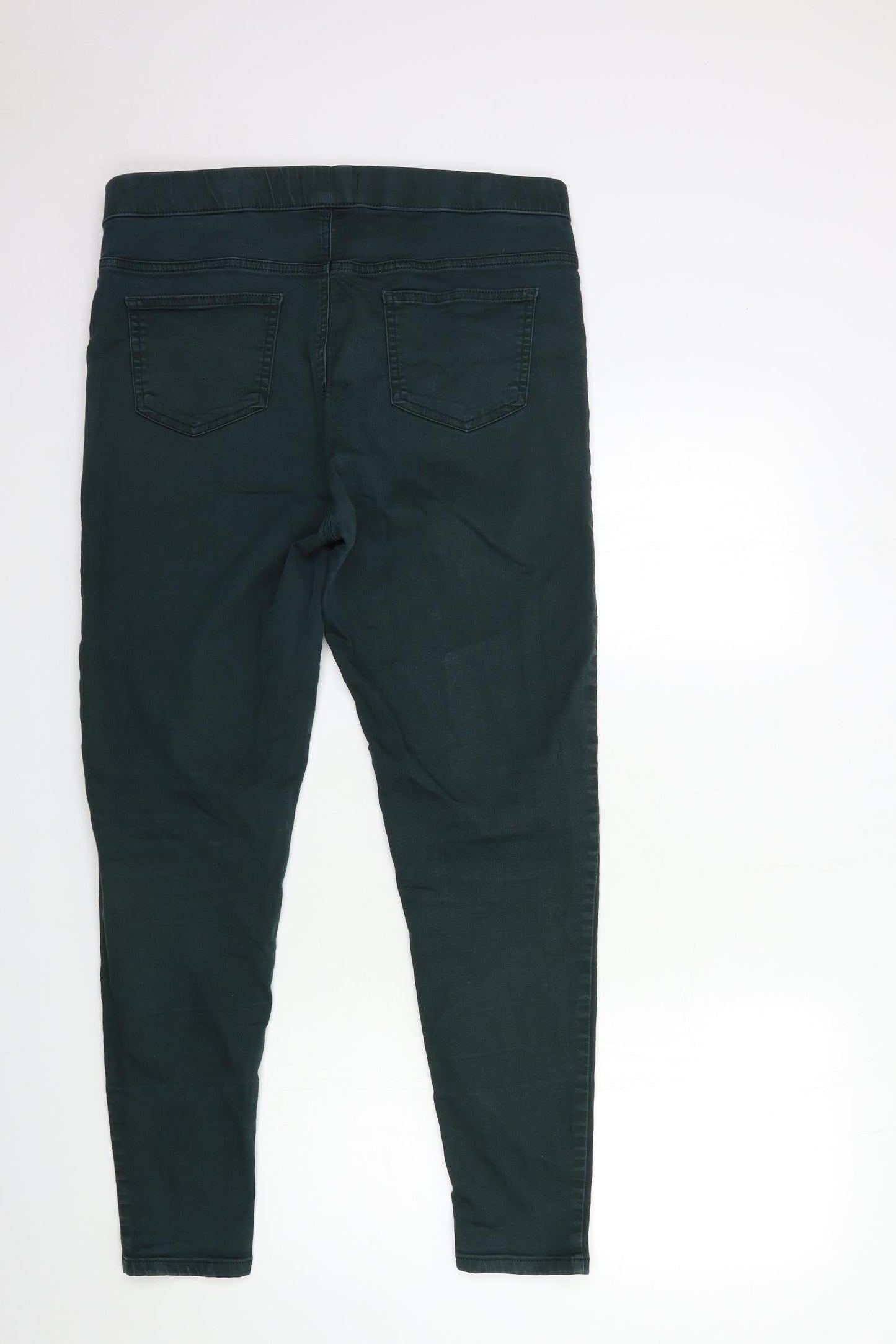 Marks and Spencer Womens Green  Denim Jegging Jeans Size 32 in L28 in
