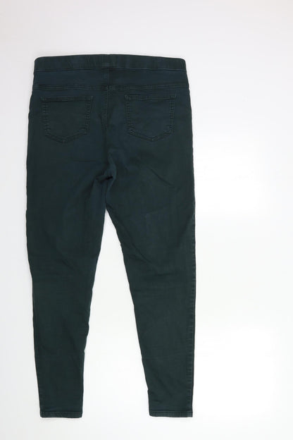 Marks & Spencer Womens Green  Denim Jegging Jeans Size 32 in L28 in