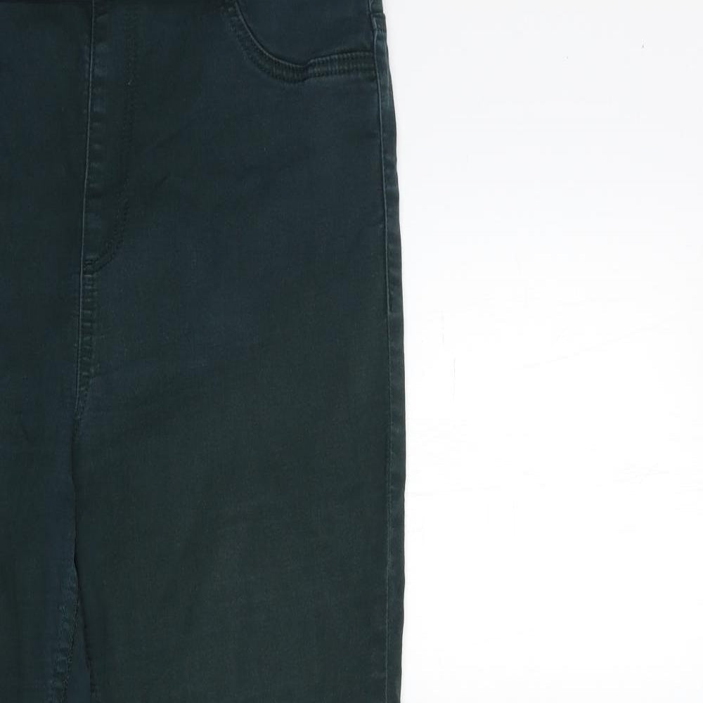 Marks and Spencer Womens Green  Denim Jegging Jeans Size 32 in L28 in