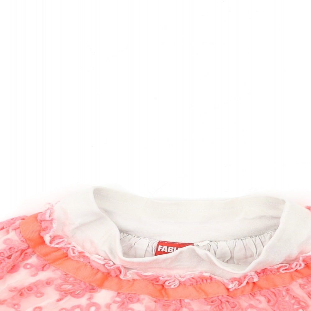 FABLES Girls Pink   Flare Skirt Size 4-5 Years