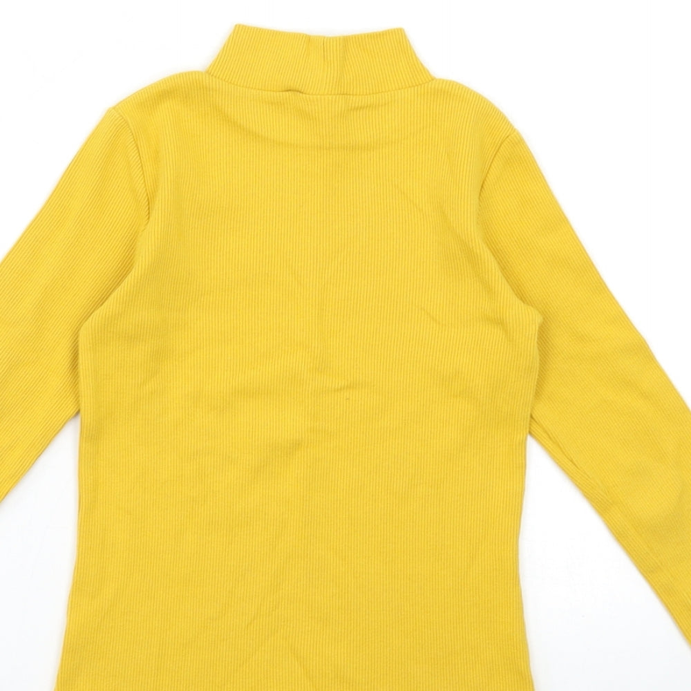 Primark Girls Yellow   Pullover Jumper Size 8-9 Years
