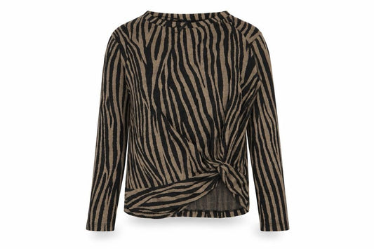 F&F Womens Multicoloured Striped  Basic T-Shirt Size 10
