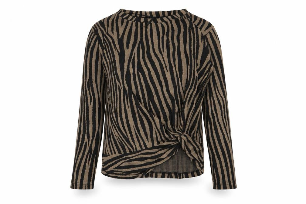 F&F Womens Multicoloured Striped  Basic T-Shirt Size 10