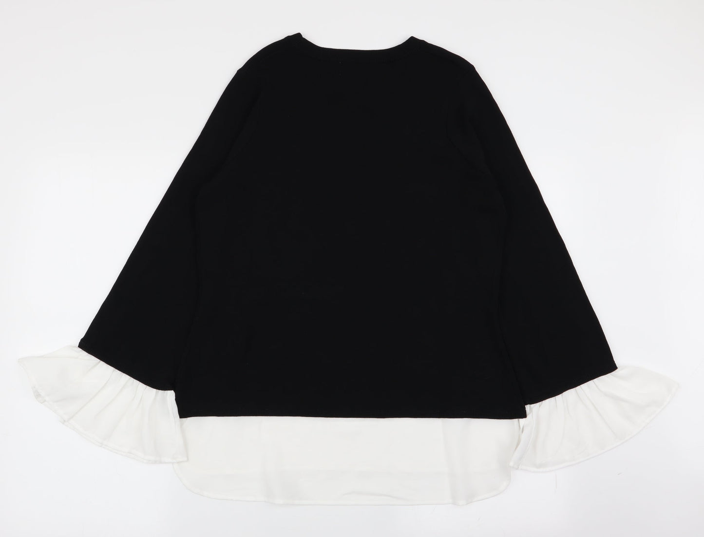 Linea Womens Black   Pullover Jumper Size L  - blouse/jumper