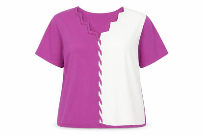 Front view of Roman women’s multicoloured basic t-shirt, size XL