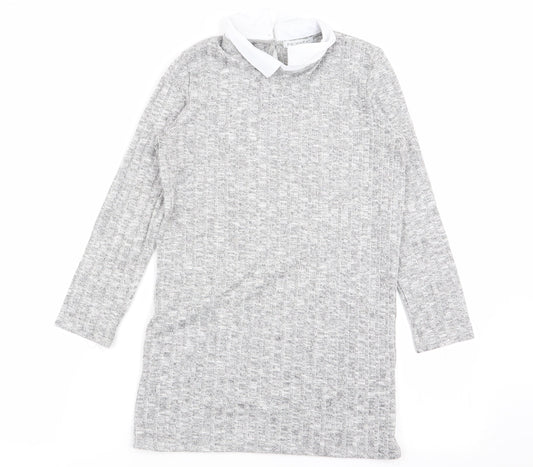 Primark Girls Grey   Fit & Flare  Size 8-9 Years