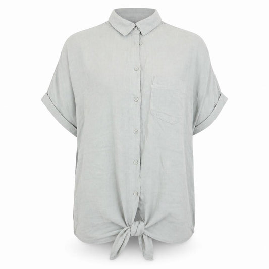 New Look Womens Green   Basic Button-Up Size 8