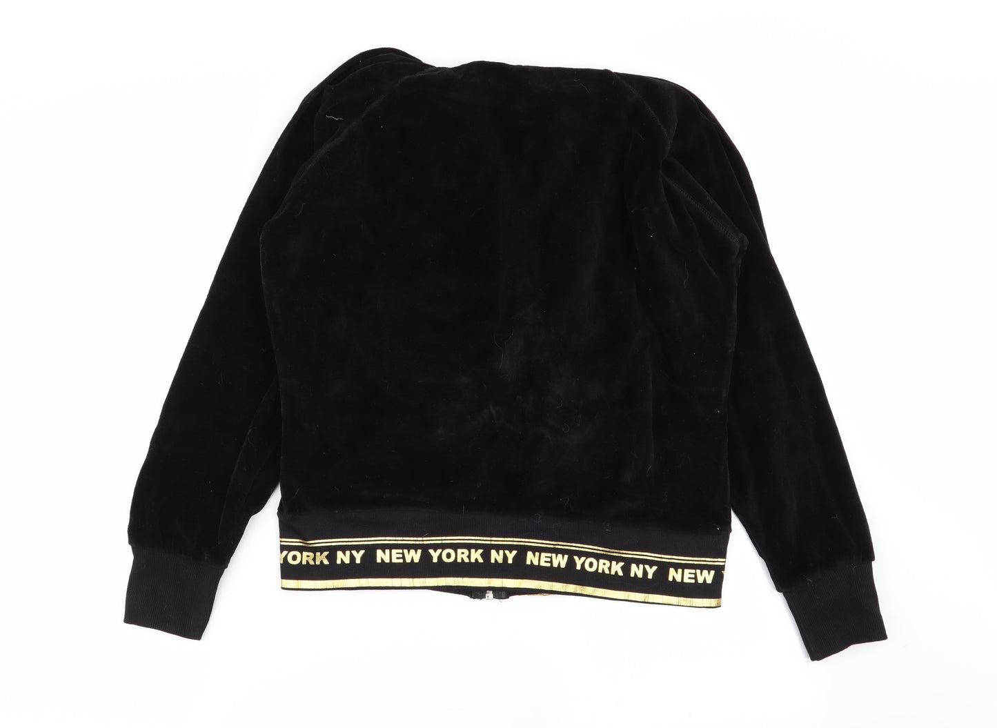 Grace Womens Black   Full Zip Jumper Size 16