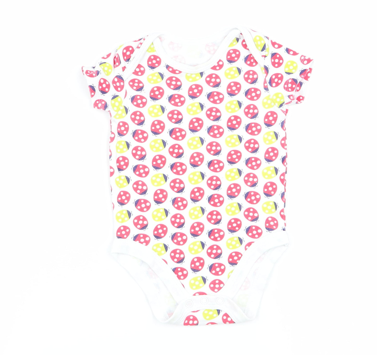 Nutmeg Baby Multicoloured Animal Print  Babygrow One-Piece Size 3-6 Months