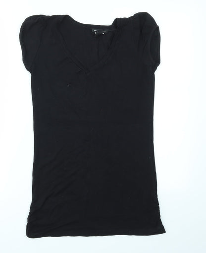 Mango Womens Black   Basic T-Shirt Size M