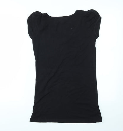 Mango Womens Black   Basic T-Shirt Size M