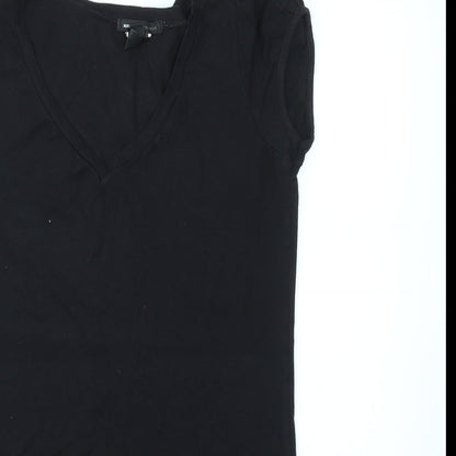 Mango Womens Black   Basic T-Shirt Size M